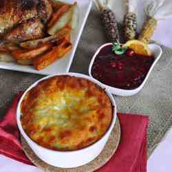 Spinach and Cheese Souffle