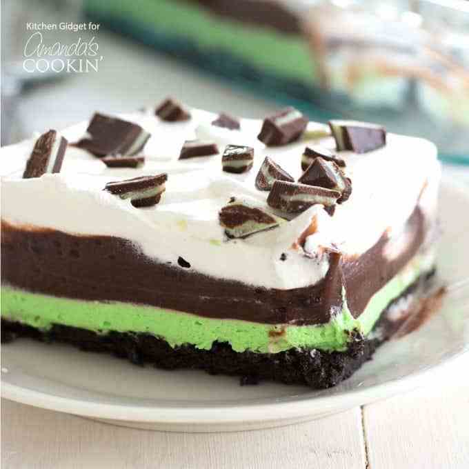 Mint Chocolate Lasagna