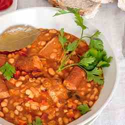 BEAN AND SAUSAGE STEW