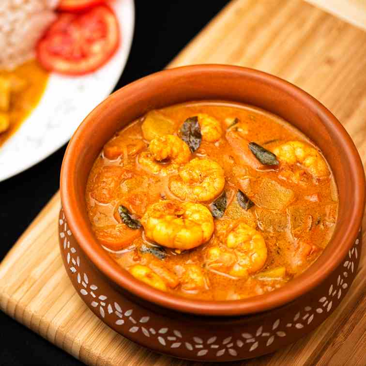 Sri Lankan Style Prawns Curry