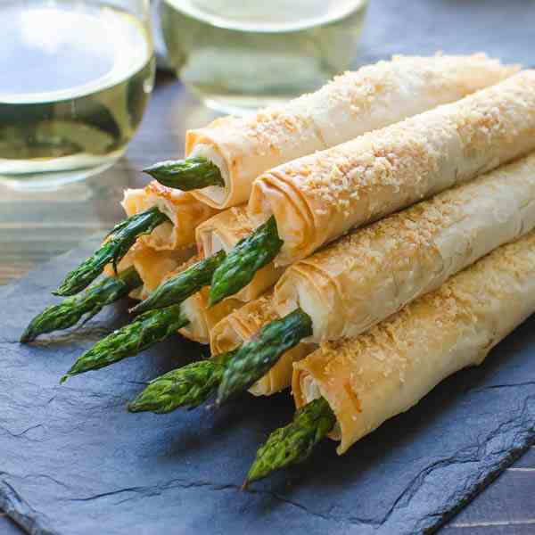 Iberico Parmesan Asparagus Fingers