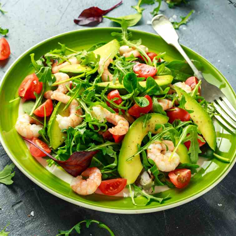 Keto Vietnamese Prawn Salad