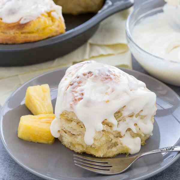  Pineapple Sweet Rolls 