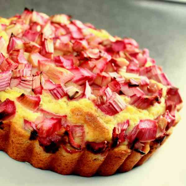Rhubarb Cake
