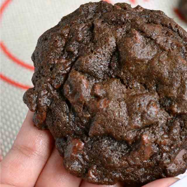 Double Chocolate Chip Cookies