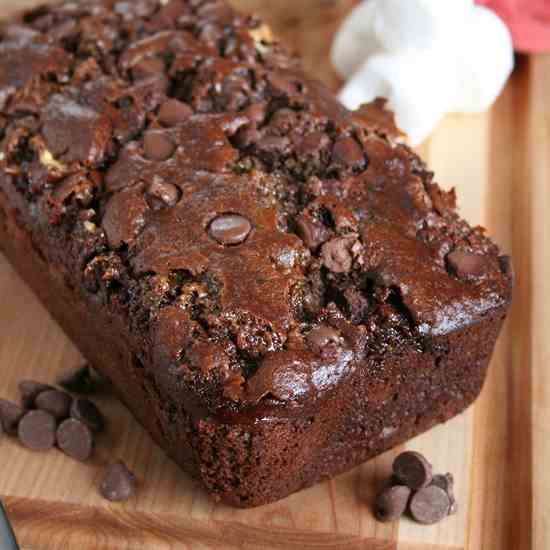 Mexican Hot Chocolate Banana Bread