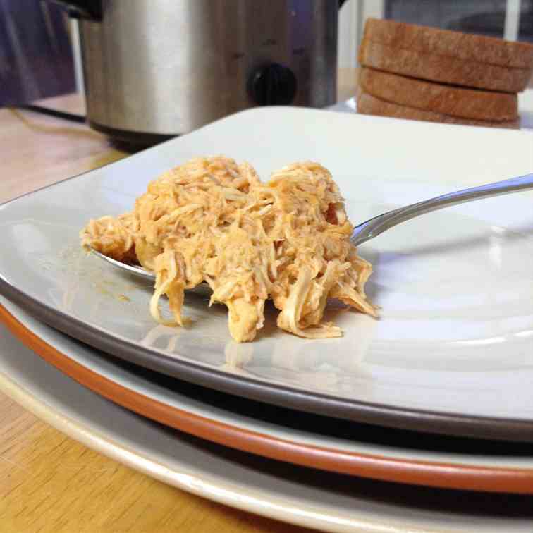 Crockpot Buffalo Chicken