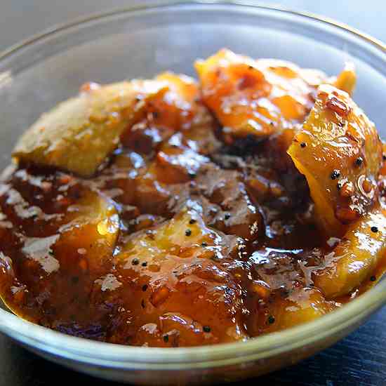 Raw Mango Pachadi / Chutney