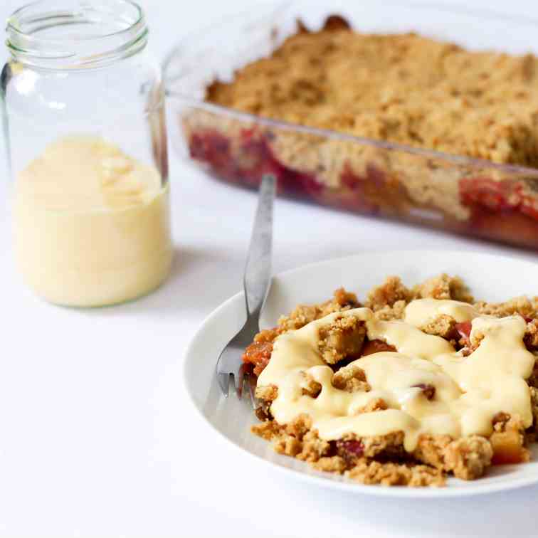 Apple - Plum Crumble