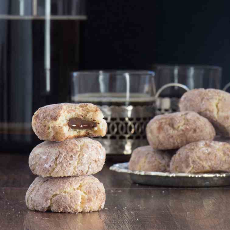 Dark Chocolate Amaretti Biscuits