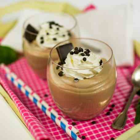 Milk chocolate mousse