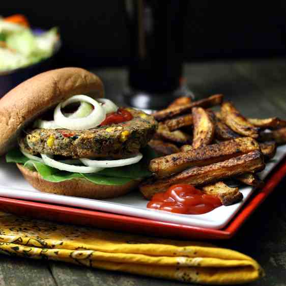 Ultimate Black Bean Veggie Burgers