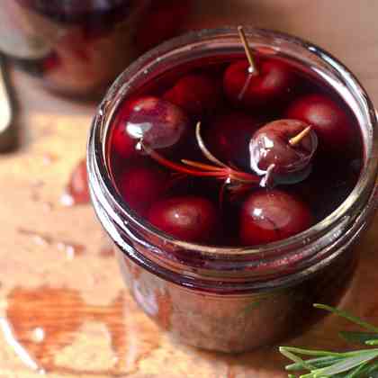 Pickled Cherries