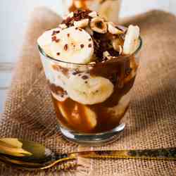 Banoffee sundae