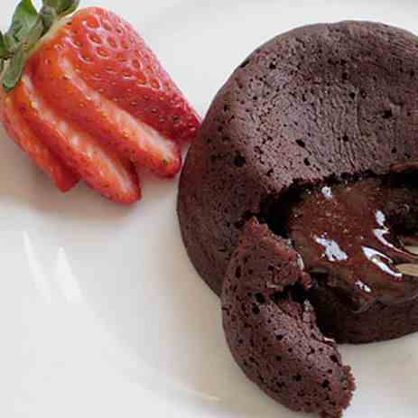 Chocolate Lava Muffins