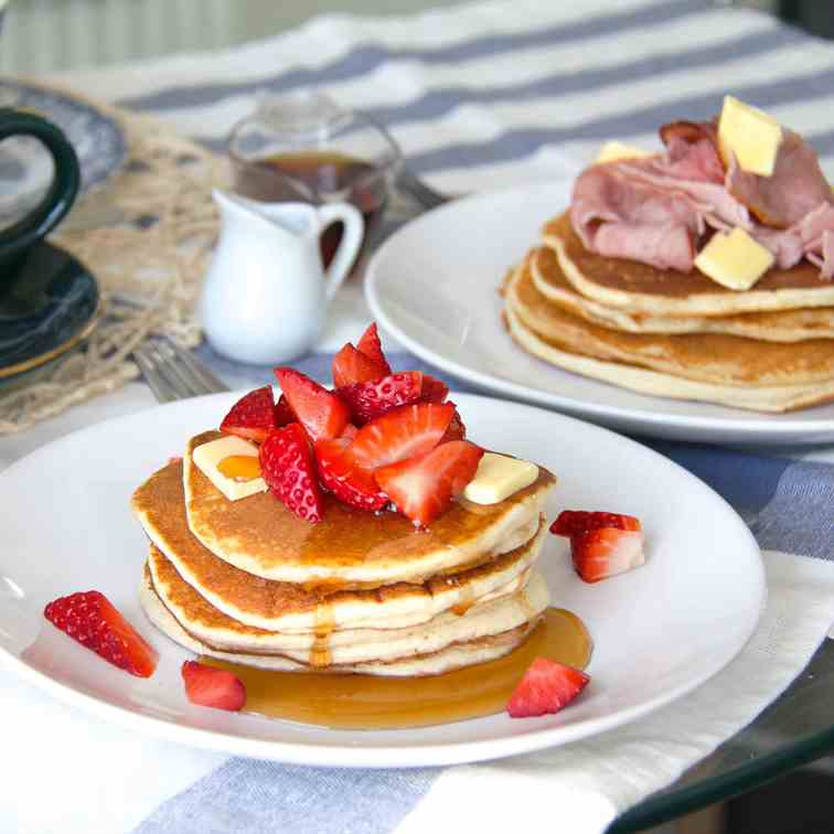 Thick, Fluffy, Pancakes