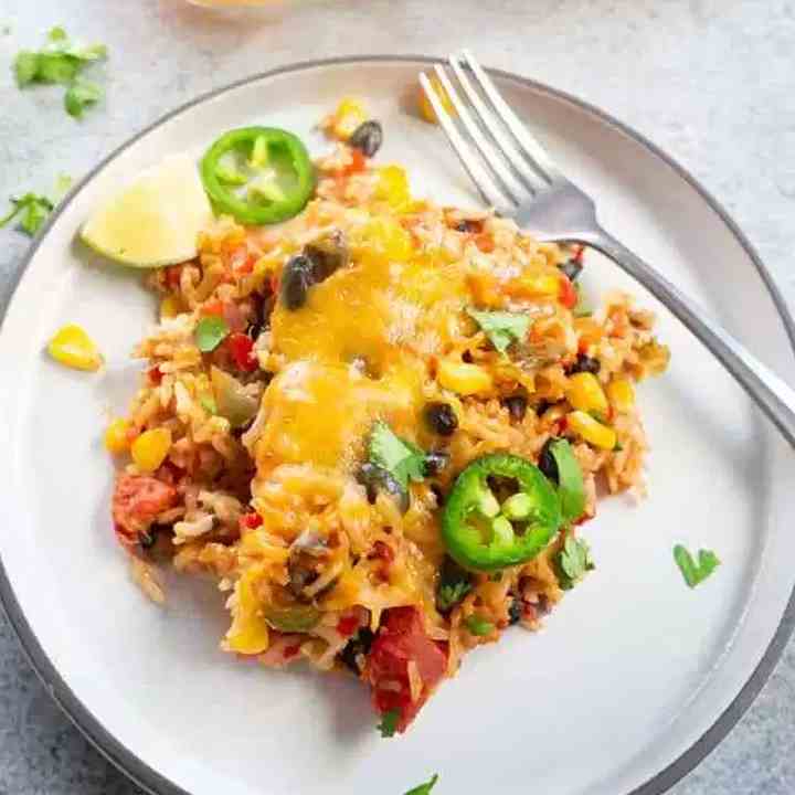 Vegetarian Mexican Casserole