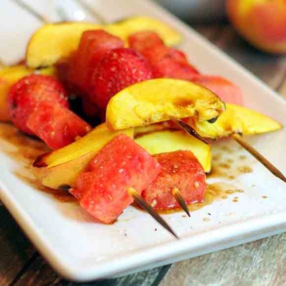 Grilled Fruit Kabobs