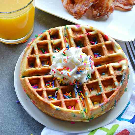 Funfetti Waffles