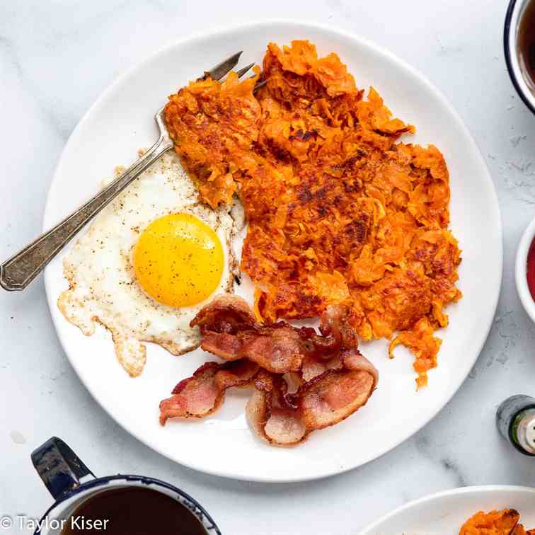 Easy Sweet Potato Hash Browns 