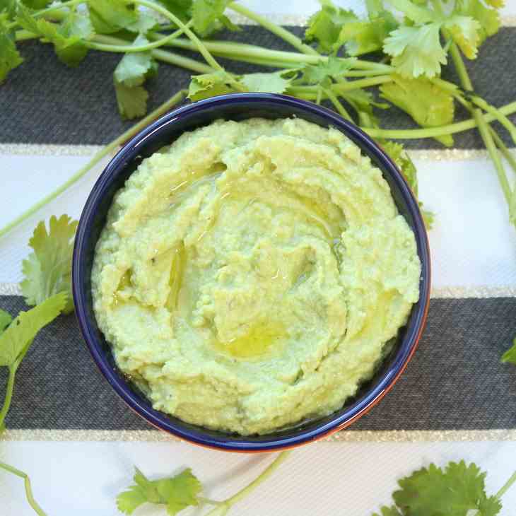 Edamame Avocado Hummus