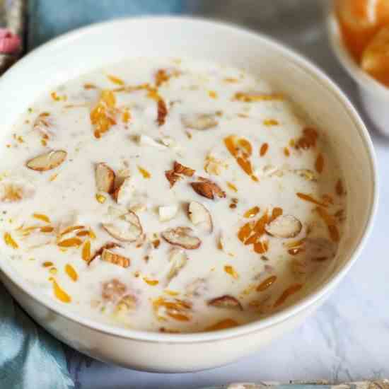 Orange kheer