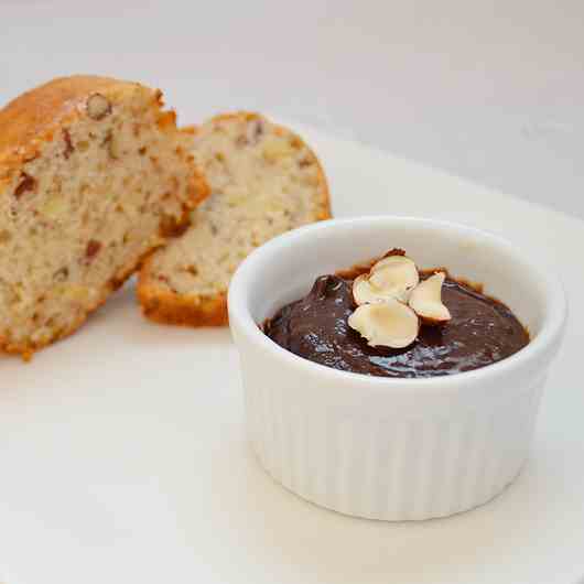 Spiced banana chocolate jam