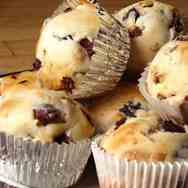 Cherry, Date & Nut Muffins