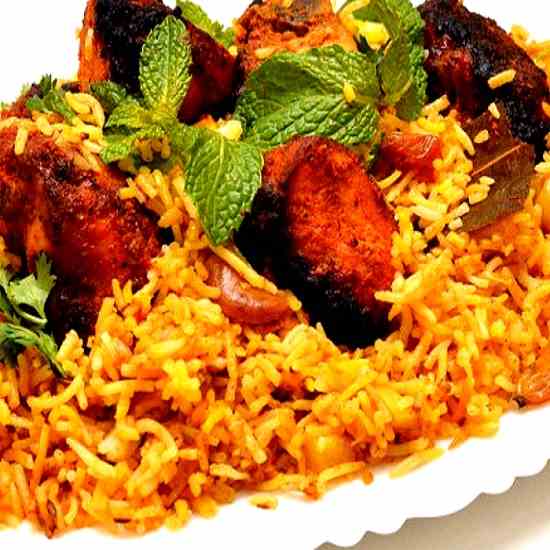 Chicken Tikka Biryani recipe