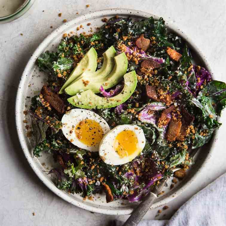 Kale Caesar Salad