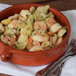 Marinated Shrimp and Artichokes