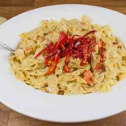 Lobster Carbonara Farfalle