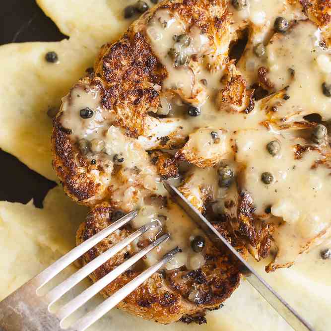 Vegan Cauliflower Steak