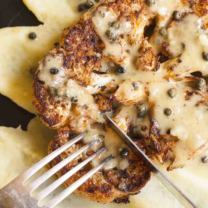 Vegan Cauliflower Steak