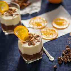 Chocolate Orange Yoghurt Pots