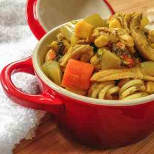 Hearty Chicken Pepper Stew