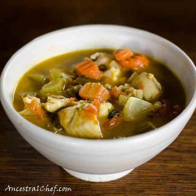 Simple Creamy Coconut Fish Curry