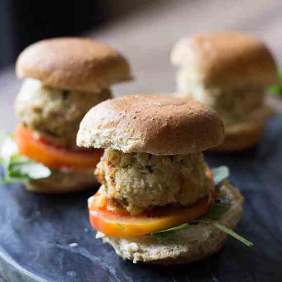 Chicken Meatball Sliders