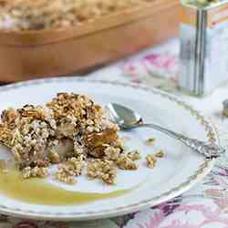 Morning Pear Crumble