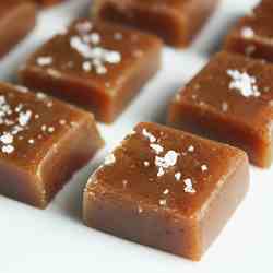 Vanilla Caramels with Fleur de Sel