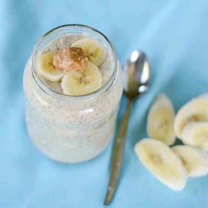 Peanut Butter Banana Chia Pudding