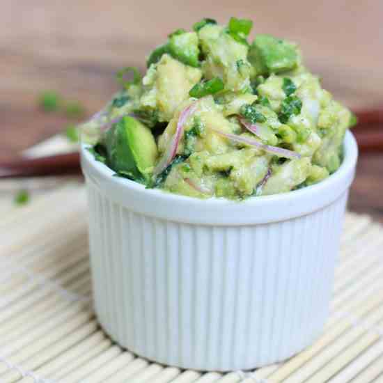 Fresh Tuna and Avocado Salad