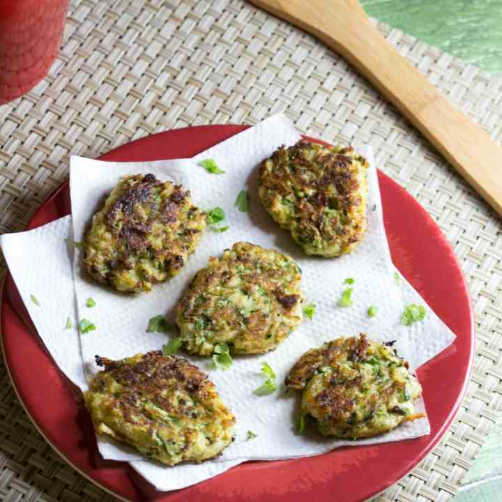 Gluten Free Zucchini Fritters