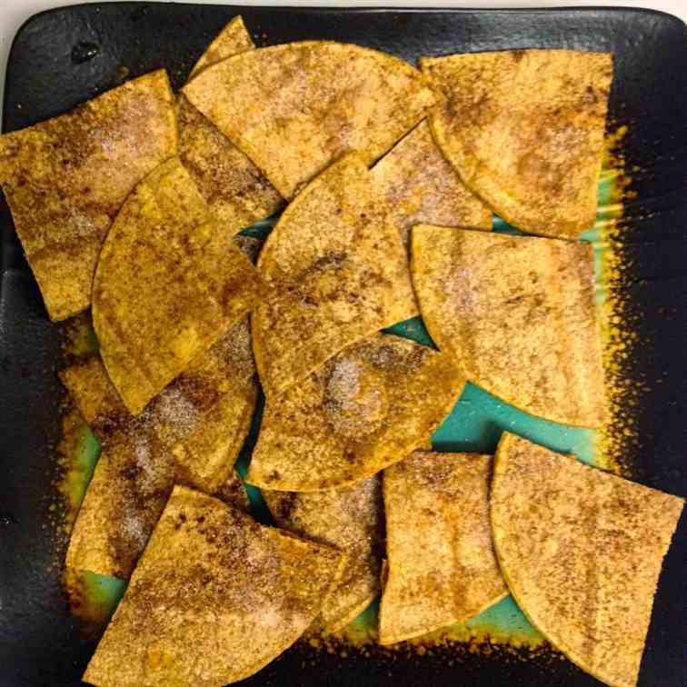 Cinnamon Sugar Tortilla Chips