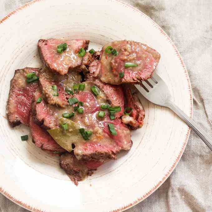 Filet Mignon with Rendang Sauce