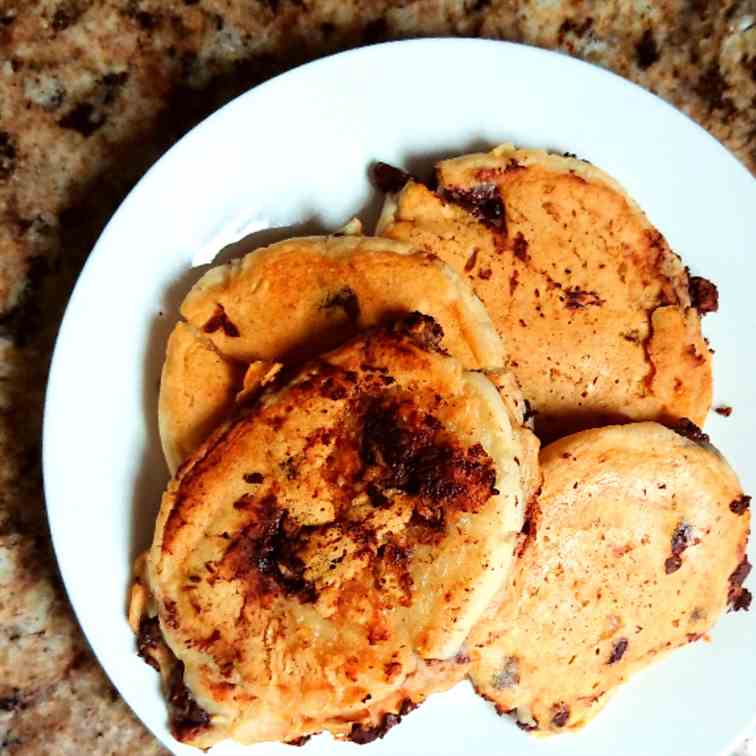 Allergy Friendly Chocolate Chip Pancakes