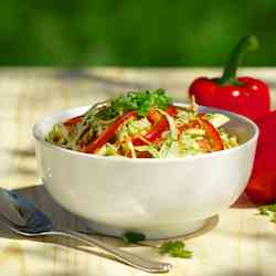 Summer Slaw with Creamy Cilantro Dressing