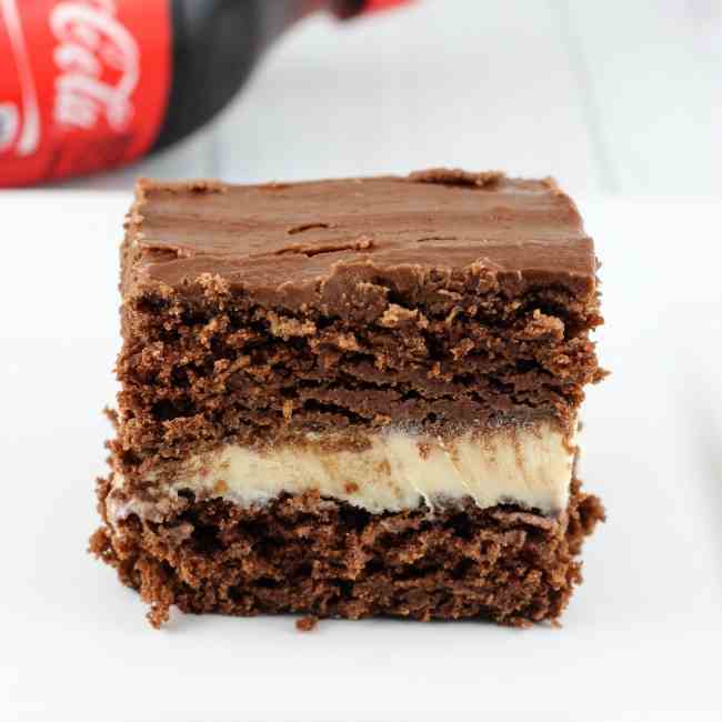 Coca-Cola Ice Cream Cake