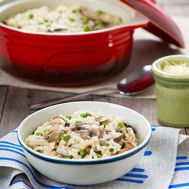 Cheesy Oven Baked Risotto