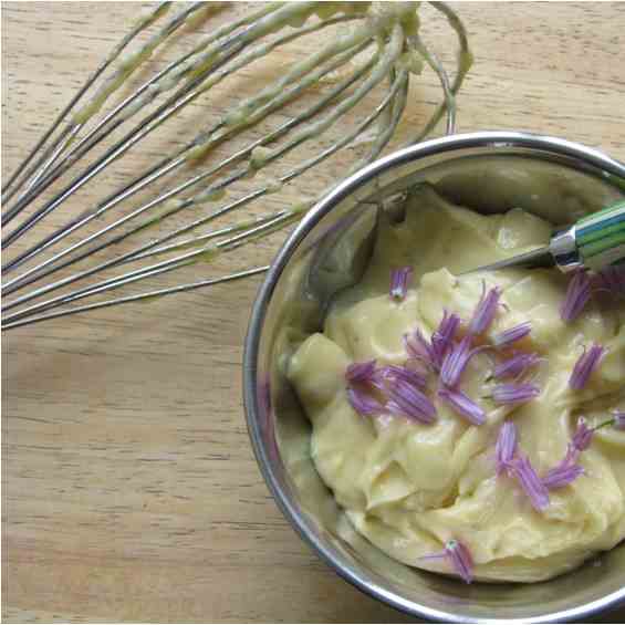 Chive Flower Mayonnaise